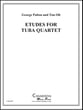 Etudes for Tuba Quartet Tuba Quartet P.O.D. cover